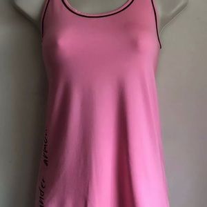 Under Armour medium pink athletic tank top